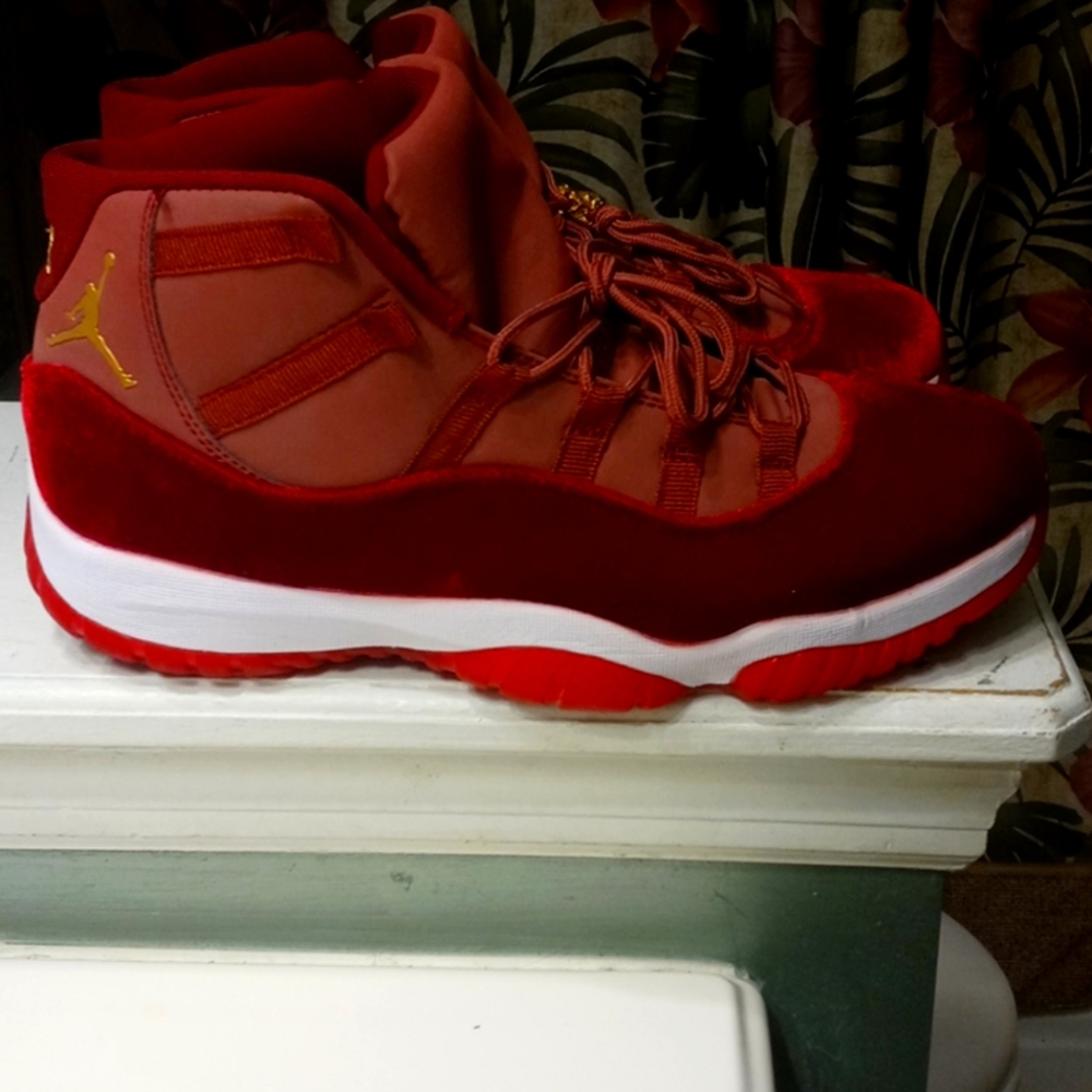 Rarely worn Velvet "Nike Air Jordan" size 11